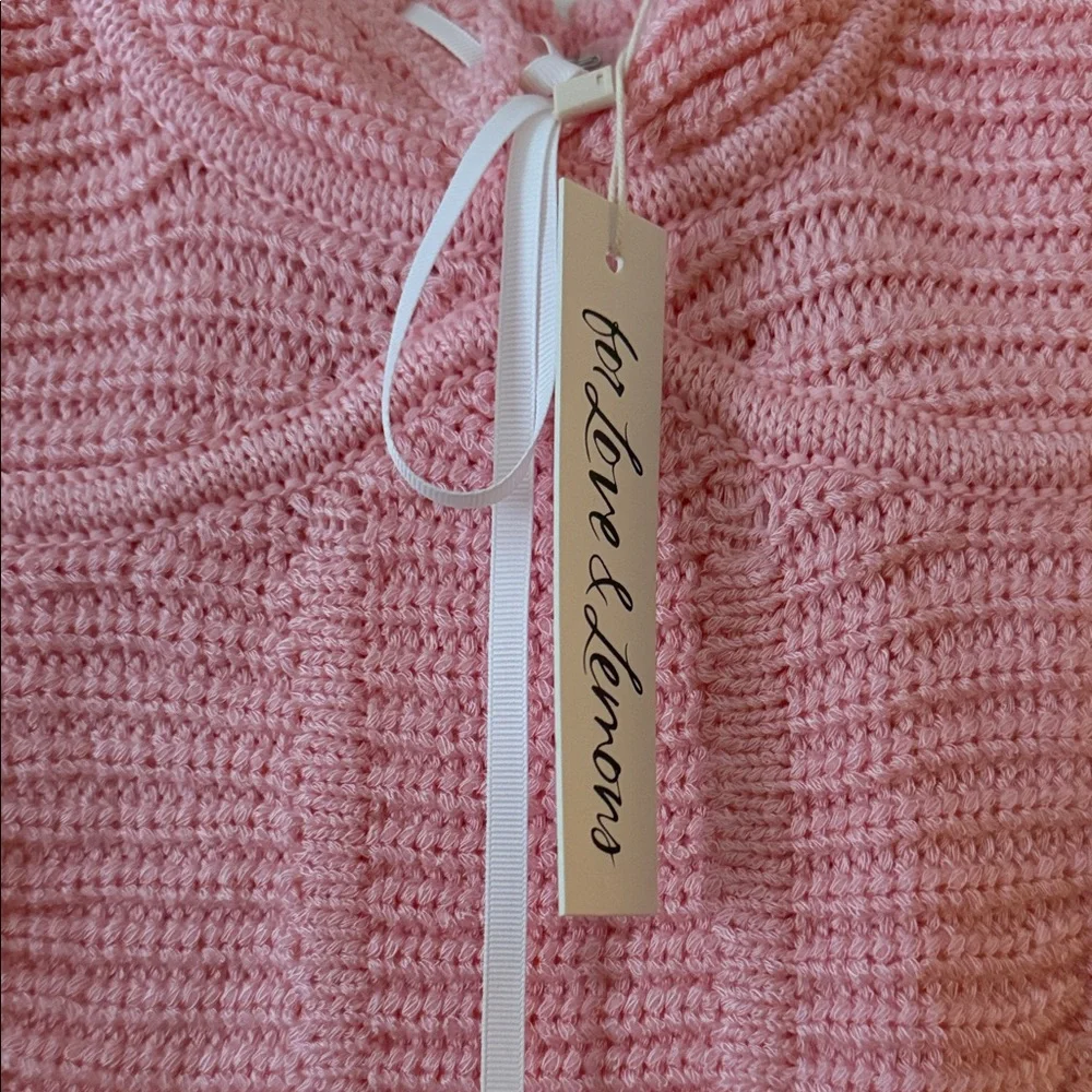 For Love And Lemons Blush Knit Top - Picture 2 of 5